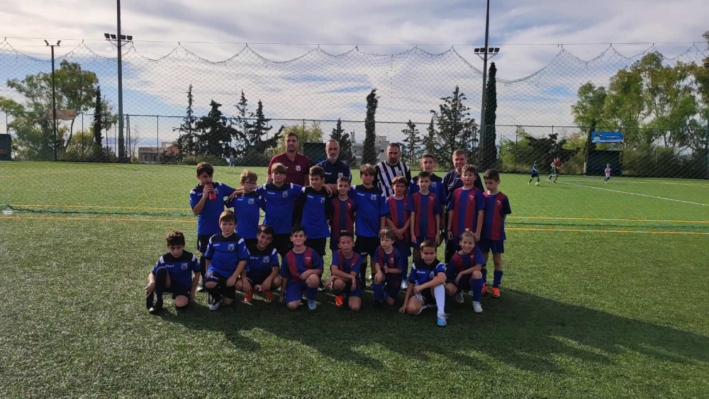 Η Κ11-Γ έπαιξε με αντίπαλο την ομάδα της Γλυφάδας